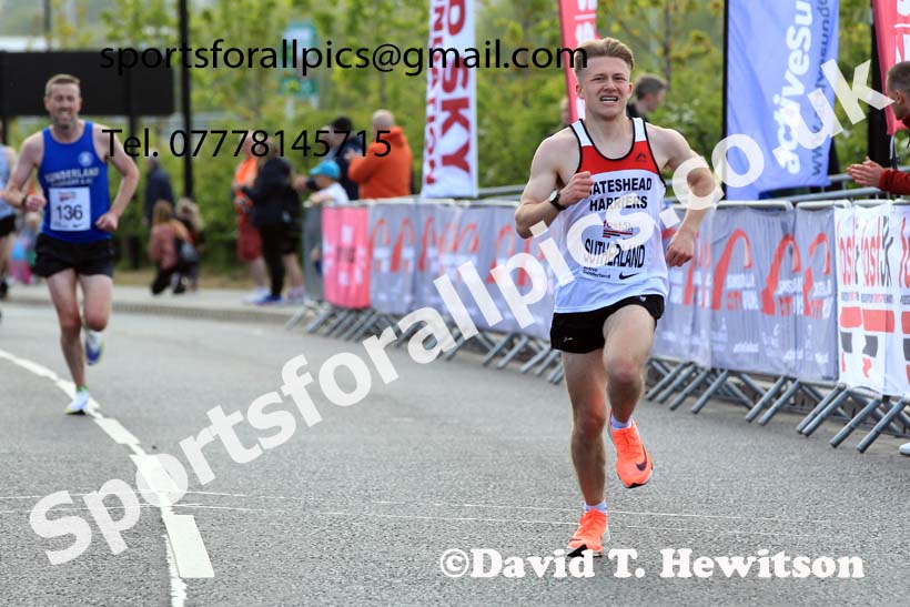 Sunderland City 5k, 2022 Sunderland City Half Marathon, 10k  5k.  Photo: David T. Hewitson/Sports for All Pics